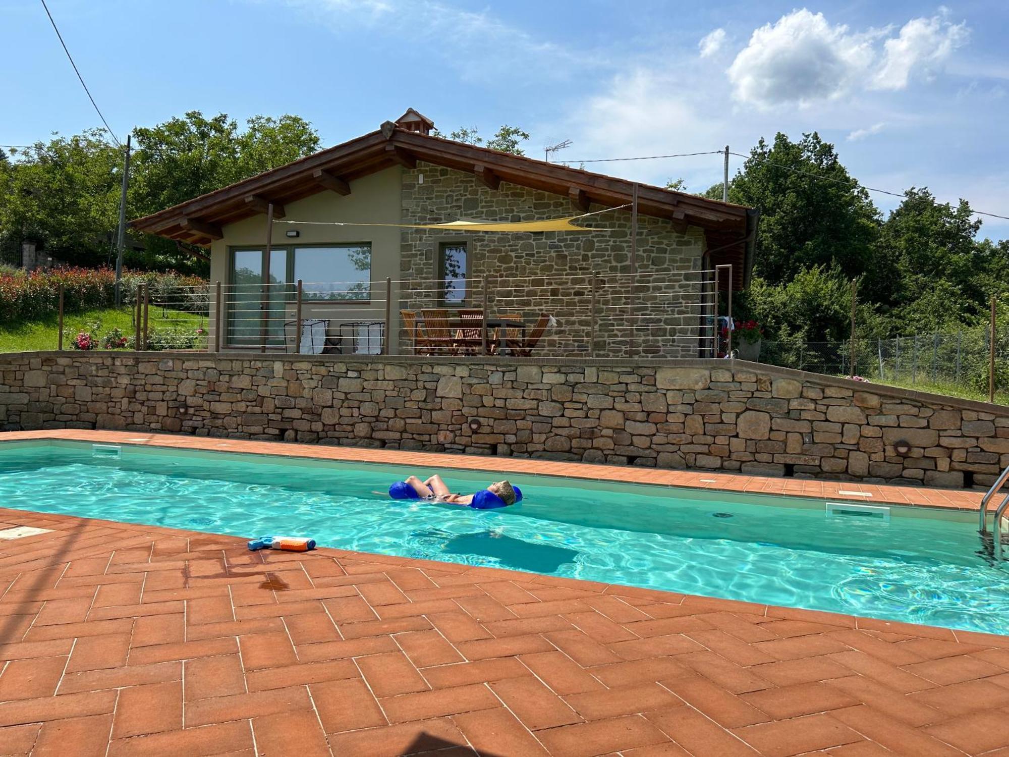 Willa Casa Zeli Castel San Niccolo Zewnętrze zdjęcie